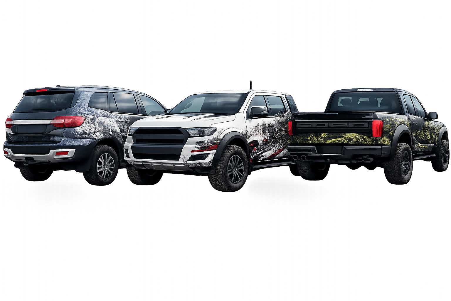 Elephant 4x4 magnetic scratch protection kit
